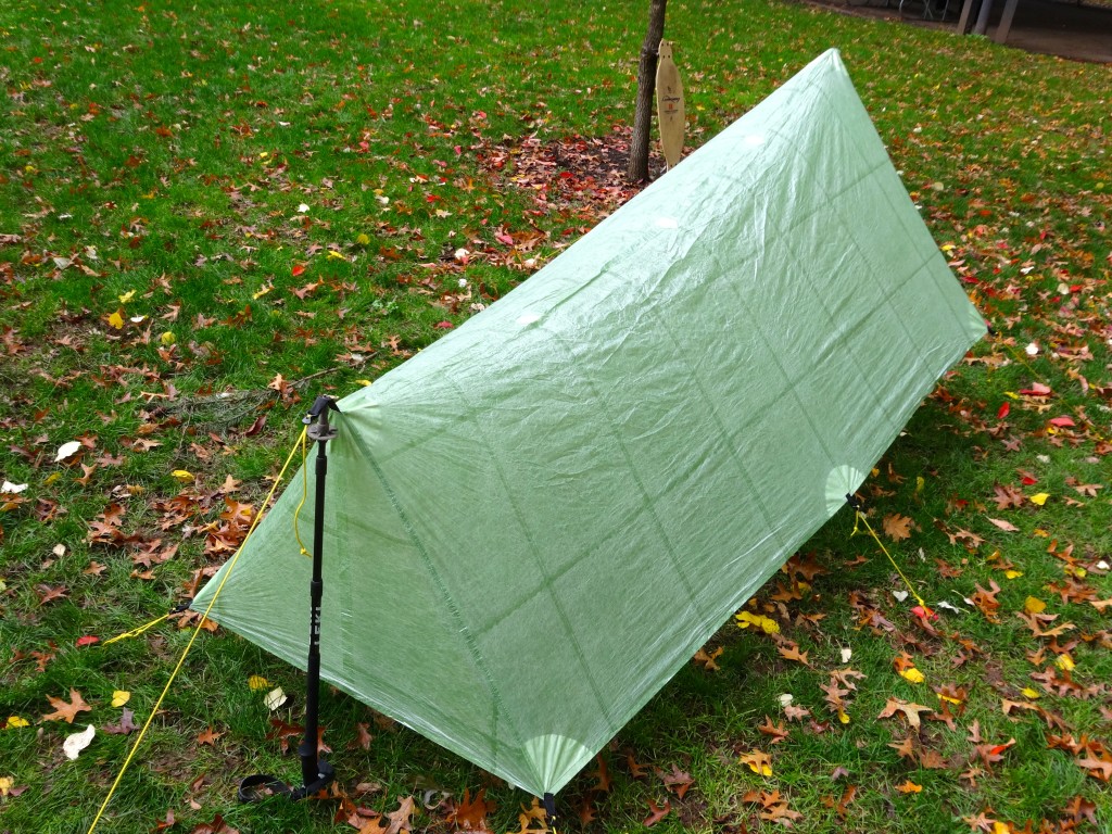 Pitched low for bad weather!