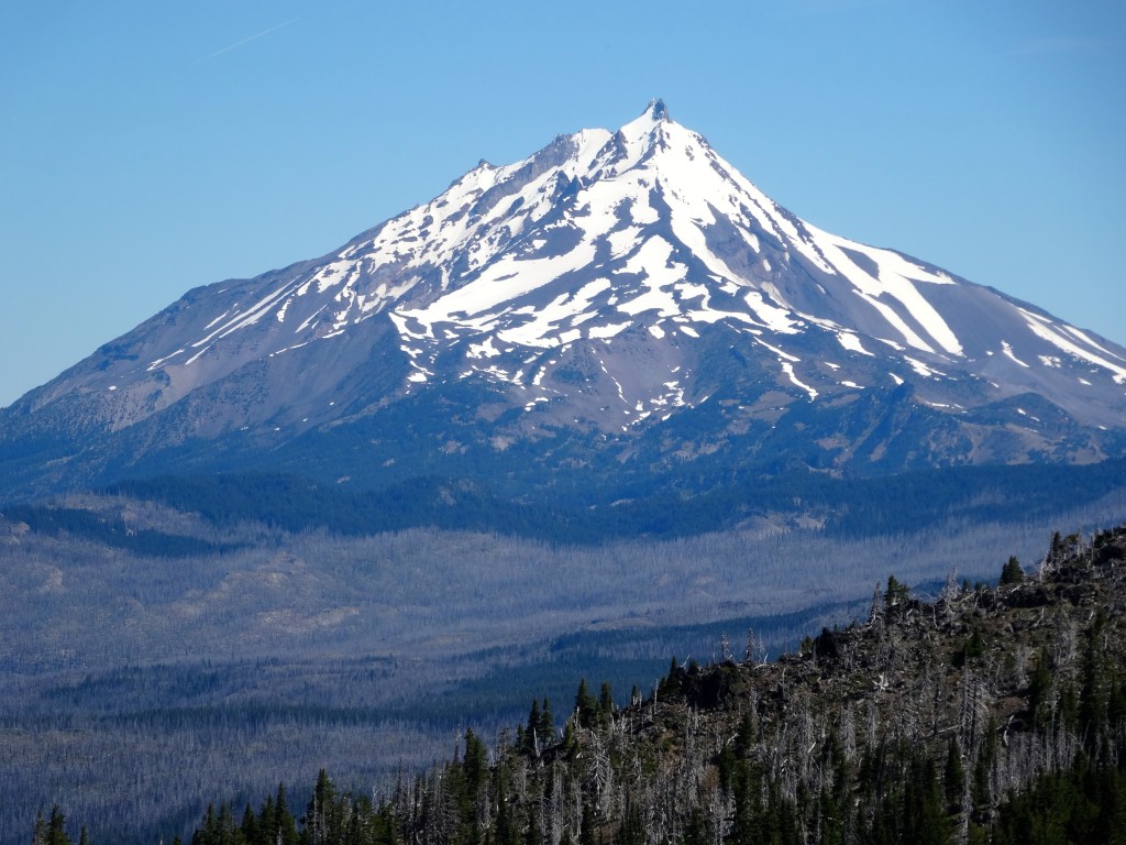 Mt. Jefferson from Minto Pass area