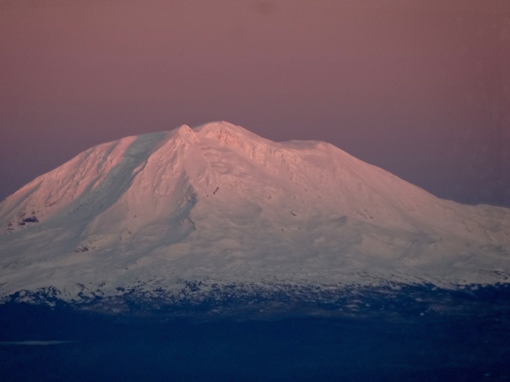 Mt. Adams at last light!